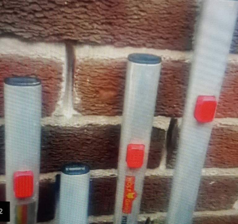 wolf tools A SELECTION OF WOLF  clip on attachment garden tool poles for sale.poles only.