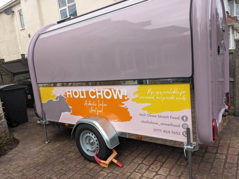 Caterpod street food trailer, high quality, made in the UK in 2024. Virtually new & ready to trade. 