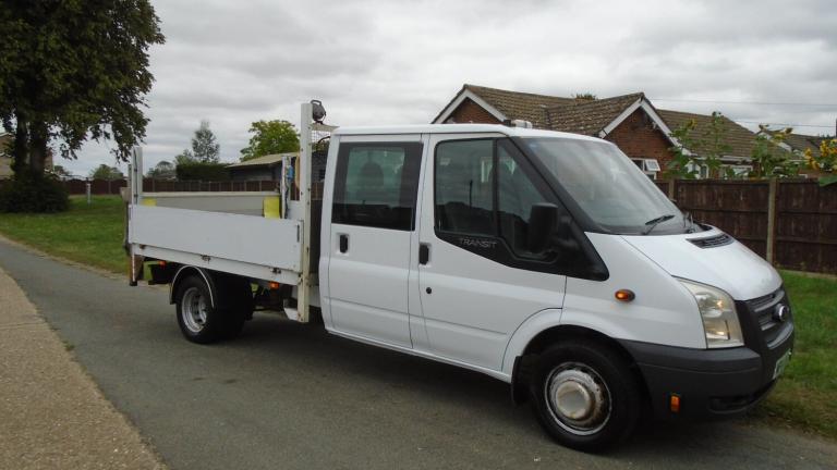 2014 Ford Transit D/Cab dropside c/w tail lift  TDCi 125ps [DRW] Dropside Diesel Manual