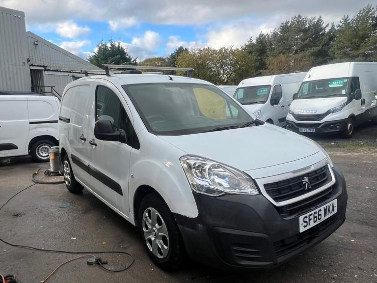 2016 Peugeot Partner 850 SE 1.6 BlueHDi 100 Van [non Start Stop] PANEL VAN Diesel Manual