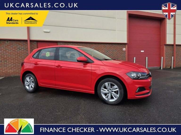 2018 Volkswagen Polo 1.0 SE Hatchback 5dr Petrol Manual Euro 6 (s/s) (65 ps) Hatchback Petrol Manual