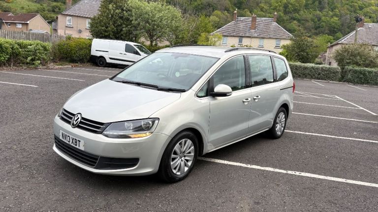 2013 VOLKSWAGEN SHARAN AUTOMATIC, towbar, long MOT, 7 seater