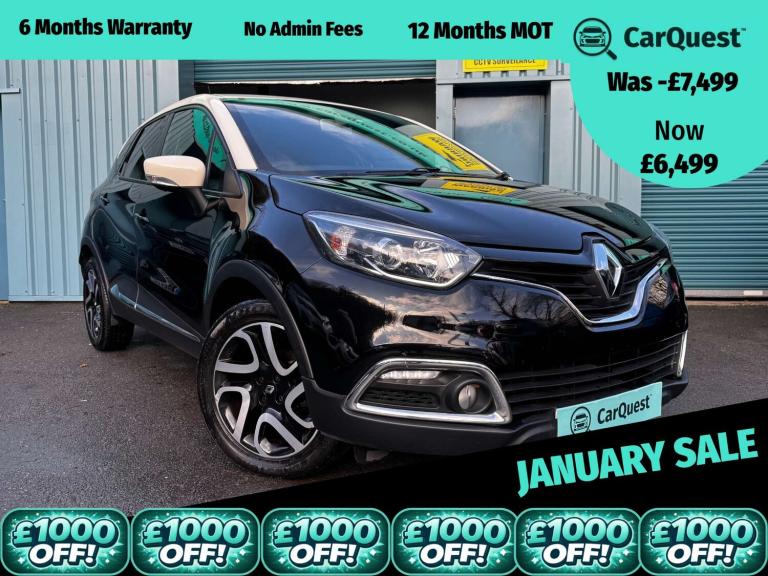 2015 Renault Captur 0.9 Captur Dynamique S MediaNav Energy TCe S/S 5dr SUV Petrol Manual