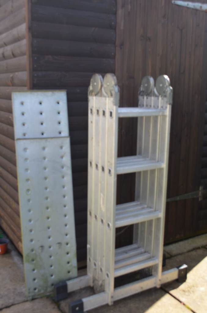 Aluminium ladders 