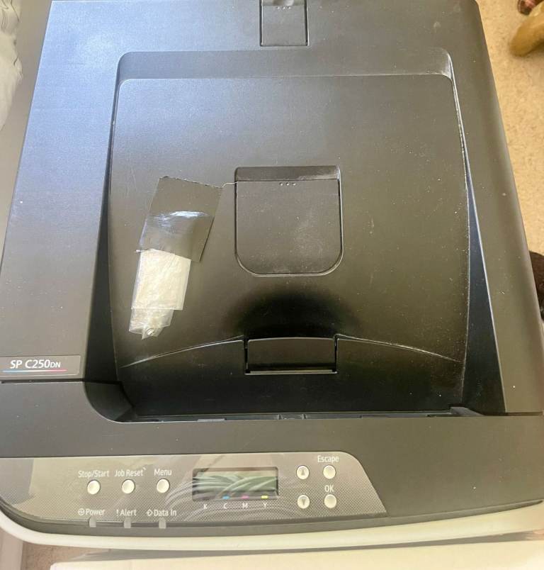FREE - 2 x RICOH SP250DN Printers (for spare parts or repair to sell on)