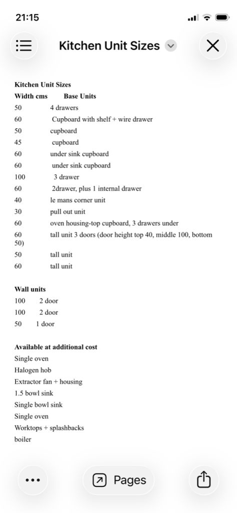 Modern kitchen for sale
