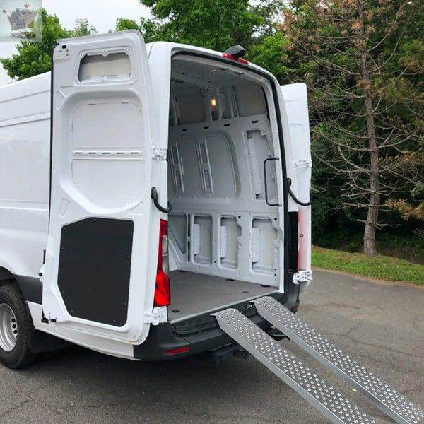 Loading Ramps, 2 Steel Ramps Heavy Duty for Van, Lawnmower, ATV, Quad Motorcycle, 400 kg