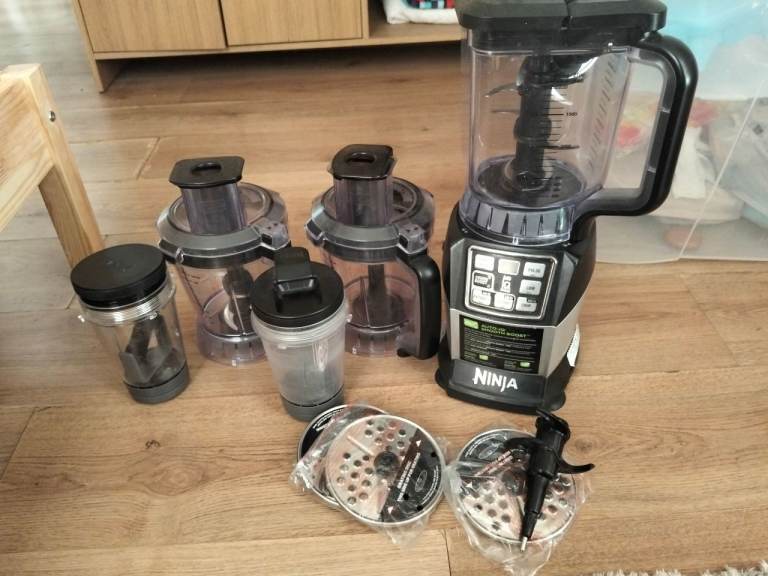 Ninja Food Processor & Blender System - As Good As New