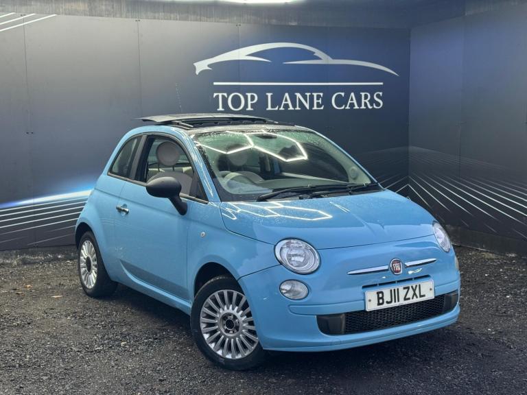 2011 Fiat 500 0.9 TwinAir Pop 3dr HATCHBACK PETROL Manual