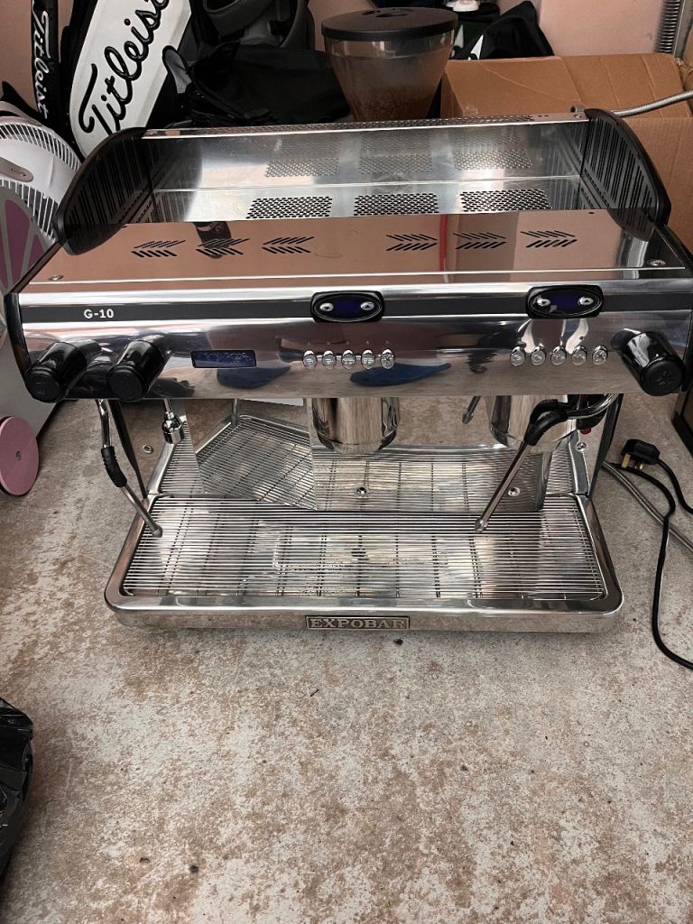 Expobar two group coffee machine 