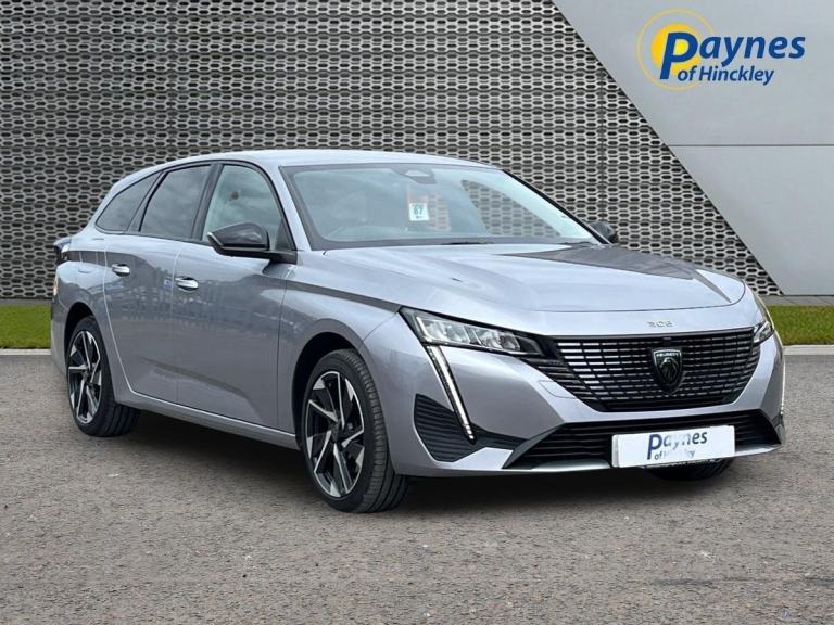 2024 Peugeot 308 Allure Sw Puretech S 5 Dr 1199CC AUTO Silver NAV DAB CCAC FSH