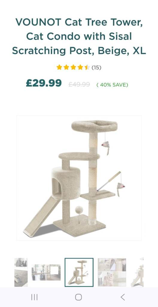 VOUNOT Cat Tree Tower