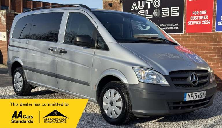 2015 Mercedes-Benz Vito 2.1 116 CDI Dualiner L1 5dr PANEL VAN Diesel Manual