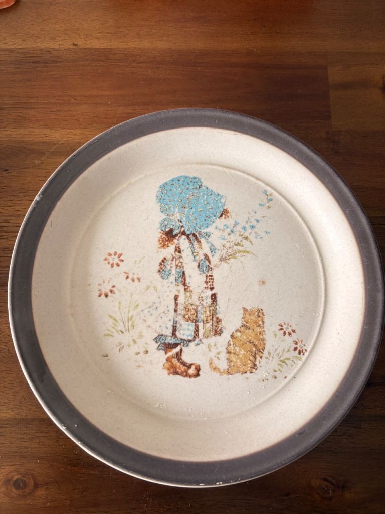  Doverstone Staffordshire (Heather pattern) Holly Hobbie plate