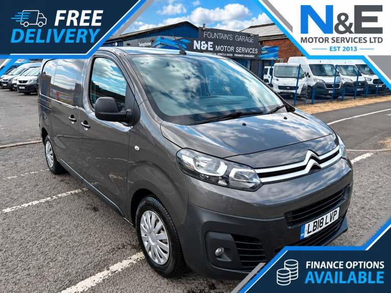 2018 Citroen Dispatch 1400 2.0 BlueHDi 120 Van Enterprise a/c finance available  PANEL VAN Diesel...