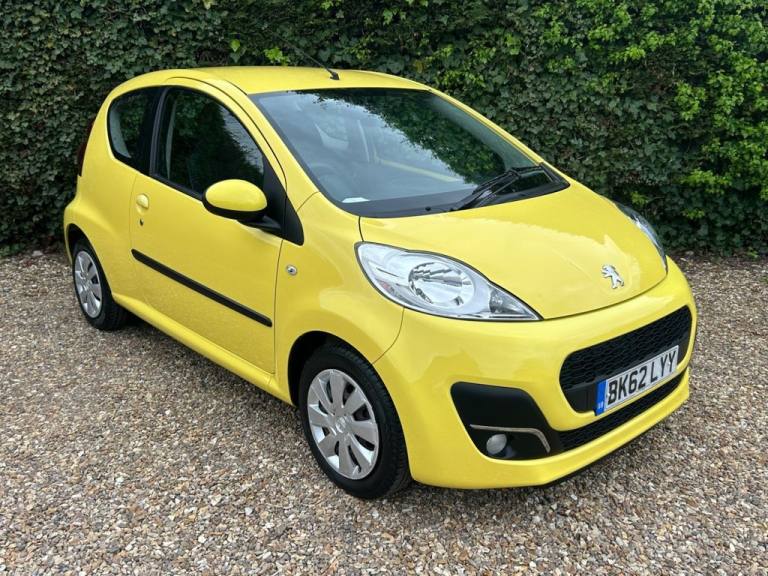 2012 Peugeot 107 1.0 12V Active Hatchback 3dr Petrol Manual Euro 5 (68 ps) Hatchback Petrol Manual