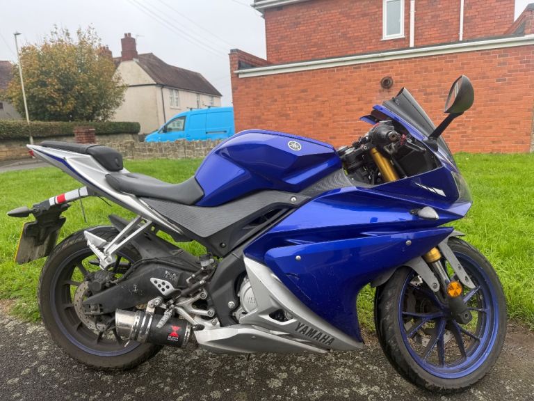 Yamaha R125 ABS 2017, 125cc 125 YZF YZFR125 motorbike CBT motorcycle