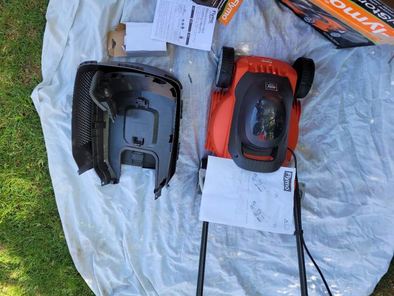 New Flymo Battery Mower
