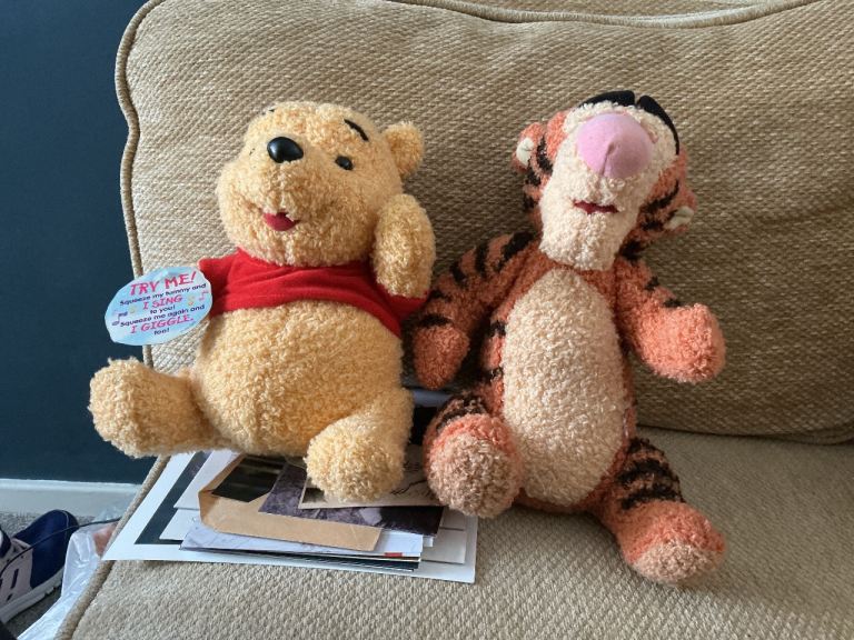 2 QUALITY TALKING SOFT TOYS