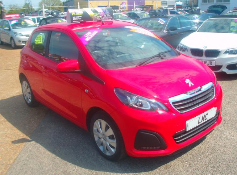 2018 Peugeot 108 1.0 Active Hatchback 5dr Petrol Manual Euro 6 Petrol