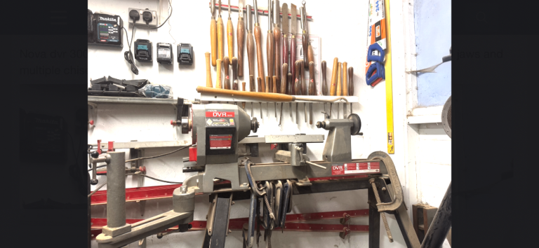 Nova dove wood lathe 