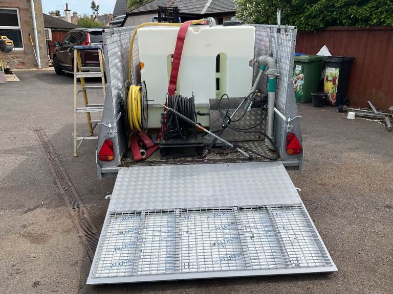 Lombardini Hot & Cold Washer fitted on Trailer