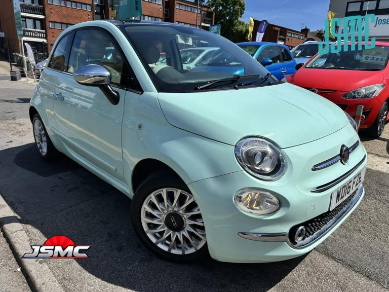 2016 Fiat 500 1.2 Lounge Hatchback 3dr Petrol Manual Euro 6 (s/s) (69 bhp) Hatchback Petrol Manual