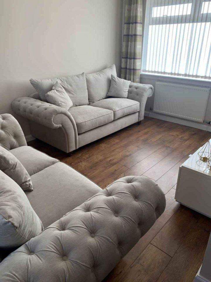 Nicole Windsor 5 Seater Corner Sofa & 3+2 Sofa Set | No Deposit | UK Delivery