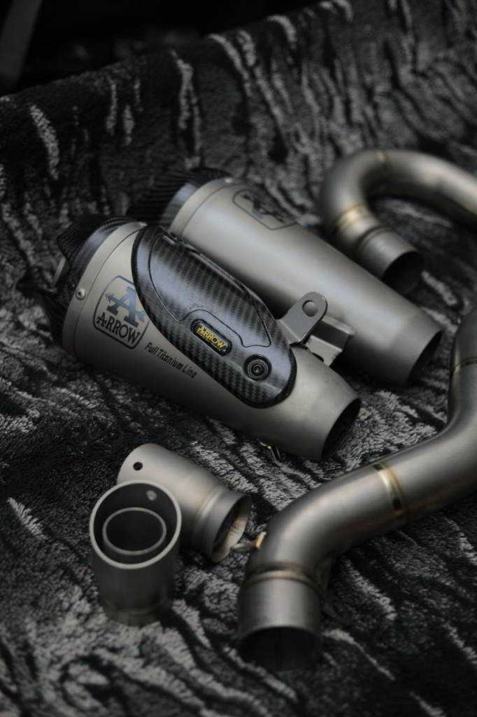 Ducati Panigale/Streetfighter V4 Arrow Exhaust Titanium