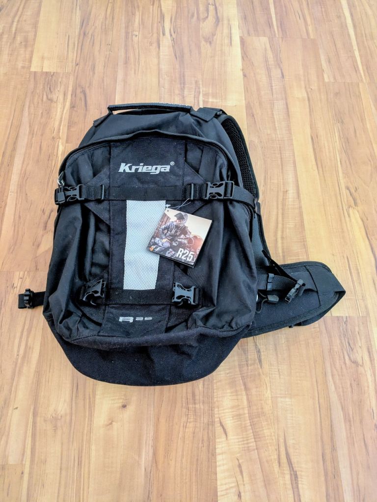 Kriega R25 Motorcycle backpack
