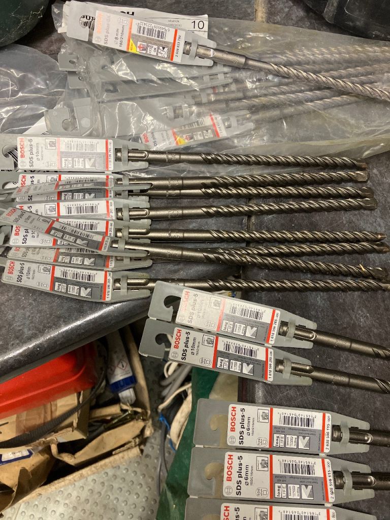 Drill bits. SDS Plus. Masonry drill bits 