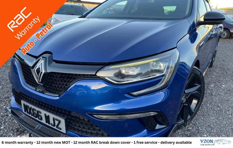 2016 Renault Megane 1.6 TCe GT Nav Hatchback 5dr Petrol EDC Euro 6 (s/s) (205