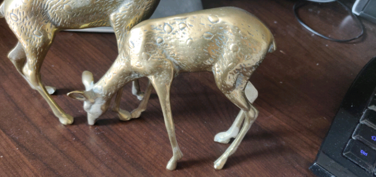 Brass Deer Scottish Collectables