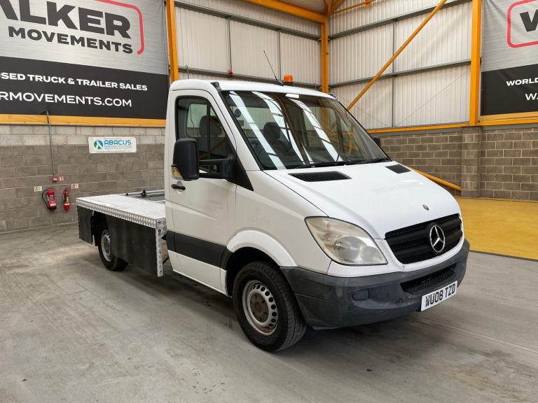 MERCEDES BENZ SPRINTER 311 CDI 3.5 TONNE FLATBED - 2008 - WU08 TZD