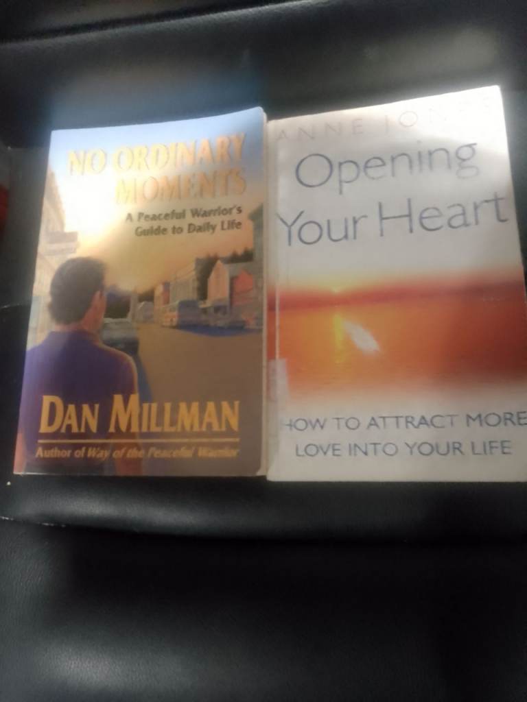 Self Help/ Philosophy X2, Dan Millman and Anne Jones.