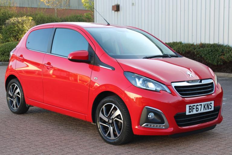 2017 Peugeot 108 1.2 PureTech Allure 5dr HATCHBACK Petrol Manual