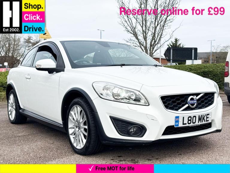 2011 Volvo C30 2.0 D3 SE Lux Sports Coupe 3dr Diesel Geartronic Euro 5 (150 ps) HATCHBACK Diesel ...