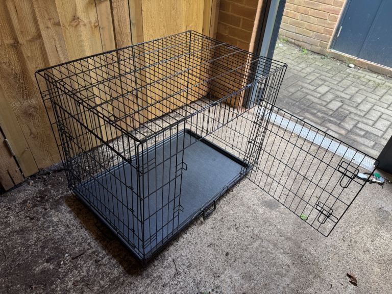 Large Double Door Dog Crate