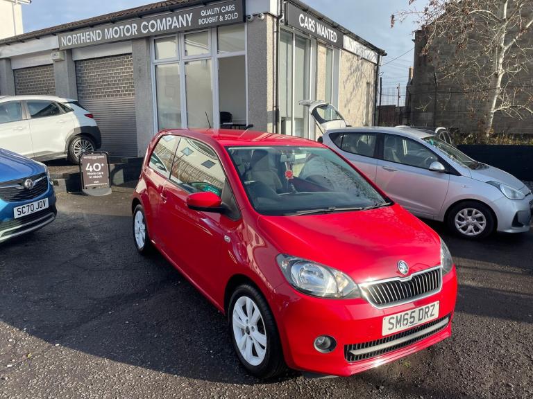 2015 Skoda Citigo 1.0 MPI 75 GreenTech SE L 3dr HATCHBACK PETROL Manual