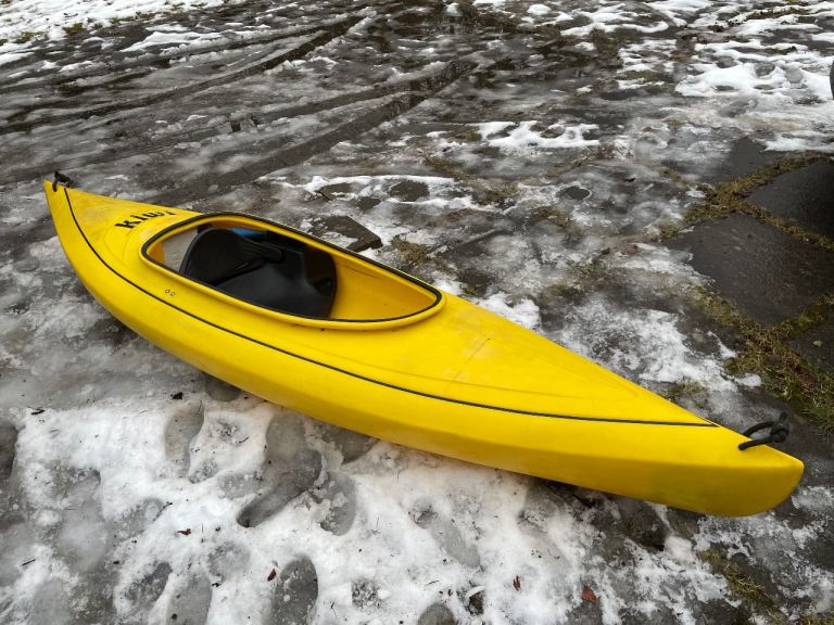 Perception Kiwi Kayak with kids seat