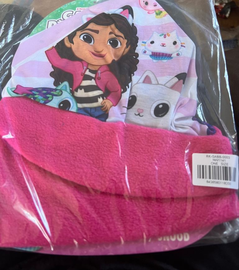 Gabby's Dollhouse Kids Snood– Brand New, Pink