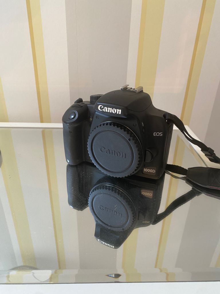 Canon EOS 1000D Digital SLR Camera with Two Lenses