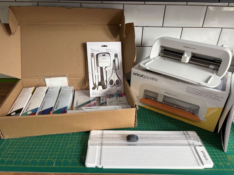 As new Cricut Joy Xtra Machine & Materials Bundle