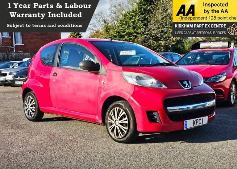 2010 Peugeot 107 1.0 12V Urban Lite Hatchback 3dr Petrol Manual Euro 4 (68 ps) 12 MONTHS MOT Hatc...