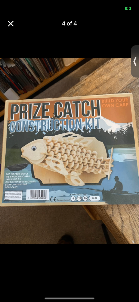 image for Wooden puzzle wall art fish stag moose 