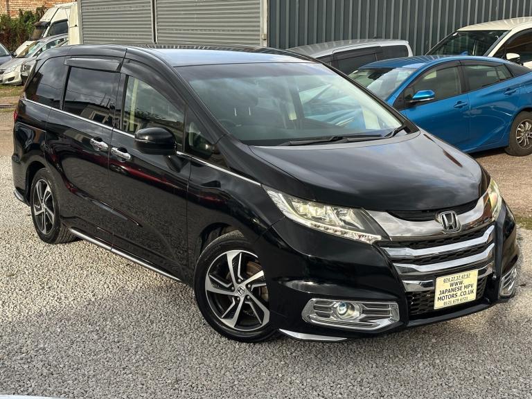 2014 Honda Odyssey ABSOLUTE 8 SEATER LEATHER 2.4L PETROL EARTH DREAMS AUTOMATIC MPV BLACK MPV Pet...