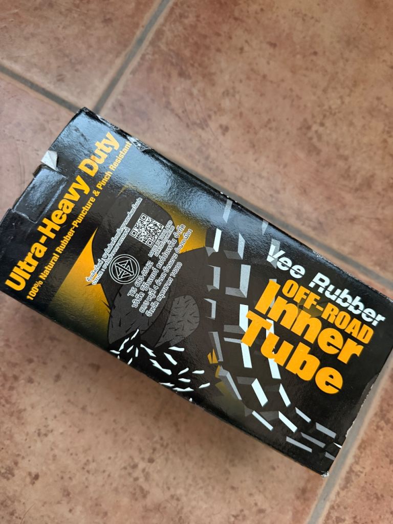 Vee Rubber Heavy Duty Off-Road Motorcycle Inner Tube 100/90-19 - New
