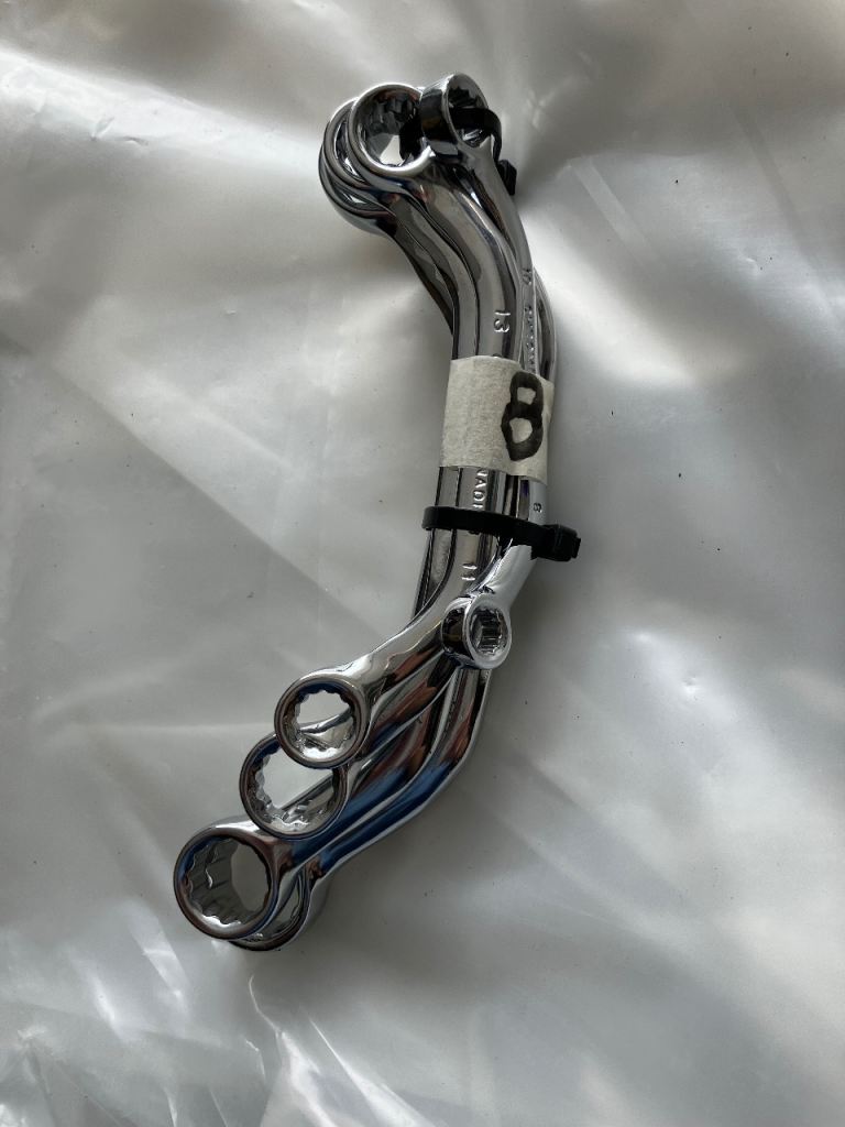 Set of Chrome Spanners – Good Condition