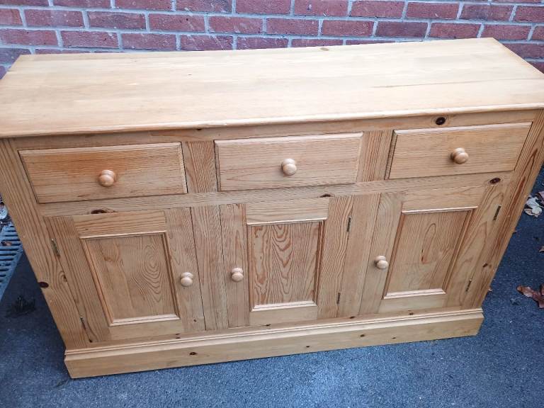 image for Large Solid Pine Sideboard