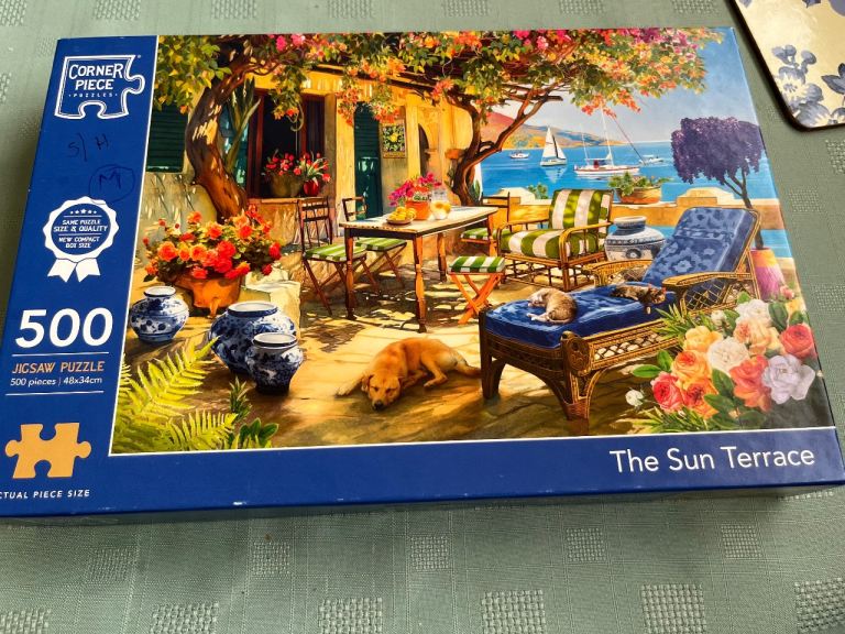 500 pieces corner piece jigsaws